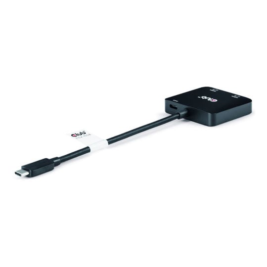 Club 3D USB Type C MST Hub to Dual HDMI 4K60Hz with PD3.0 100 Watt