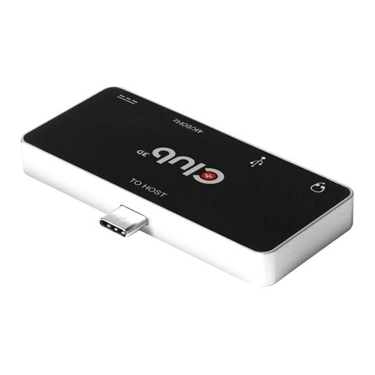 Club 3D USB Type C 4-in-1 Hub to HDMI / USB / Audio Hub