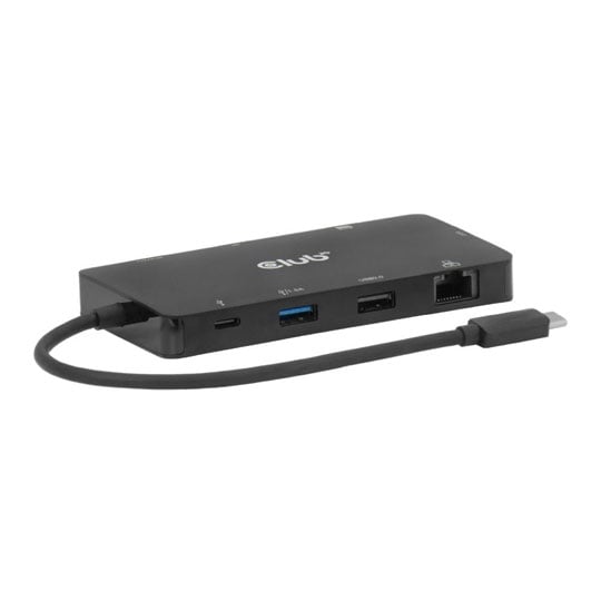Club 3D 9-in-1 USB Type-C to Dual HDMI USB Hub
