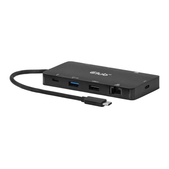 Club 3D 9-in-1 USB Type-C to Dual HDMI USB Hub : image 3