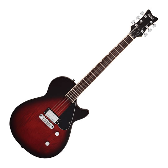 Gretsch Electromatic Jet Club 1 Pickup, Claret Burst Gretsch Electromatic Jet Club 1 Pickup, Claret Burst
