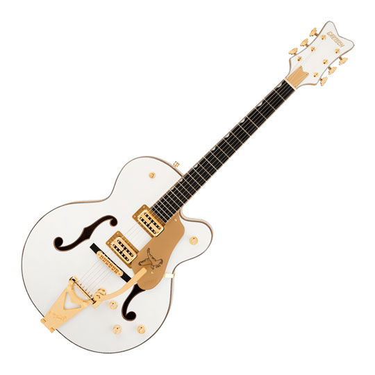 Gretsch Synchromatic Falcon Hollow Body Single-Cut with Bigsby, Snowcrest White Gretsch Synchromatic Falcon Hollow Body Single-Cut with Bigsby, Snowcrest White