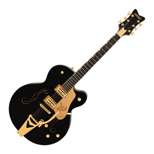 Gretsch Synchromatic Falcon Hollow Body Single-Cut with Bigsby, Black Gretsch Synchromatic Falcon Hollow Body Single-Cut with Bigsby, Black