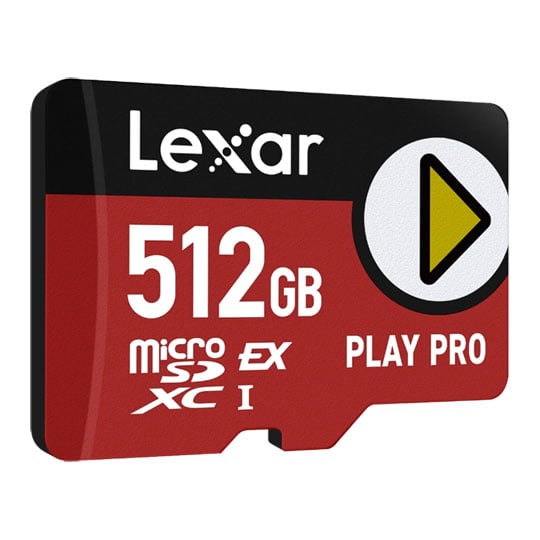 Lexar 512GB PLAY PRO MicroSDXC Express Card