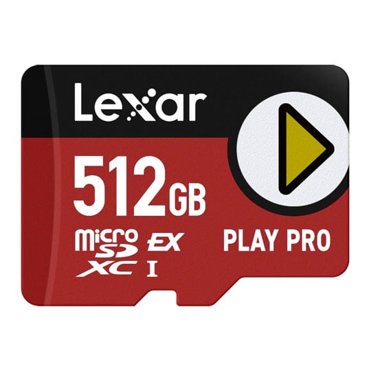 Lexar 512GB PLAY PRO MicroSDXC Express Card