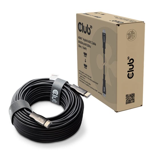 Club 3D 50m Ultra High Speed HDMI Active Hybrid Optical Cable