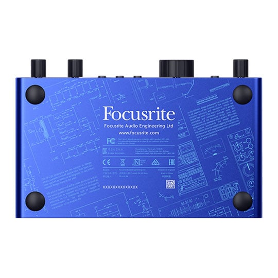 Focusrite Scarlett 2i2 Anniversary Edition - ISA Blue