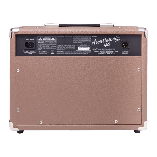 Fender Acoustasonic 40 Acoustic Guitar Amplifier Combo : image 3