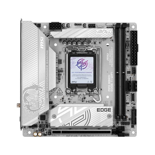 MSI MPG B860I EDGE TI WiFi LGA 1851 DDR5 PCIe 5.0 Mini-ITX Motherboard