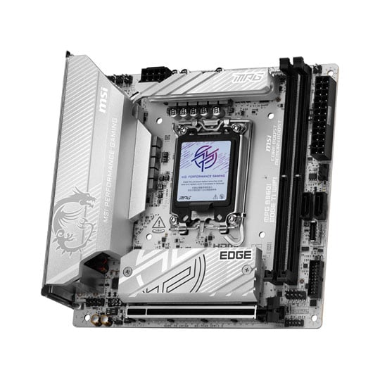 MSI MPG B860I EDGE TI WiFi LGA 1851 DDR5 PCIe 5.0 Mini-ITX Motherboard : image 3