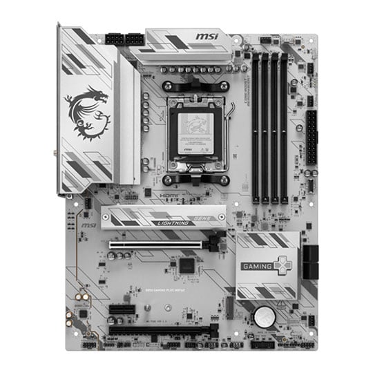 MSI B850 GAMING PLUS WiFi6E AM5 DDR5 PCIe 4.0 ATX Motherboard