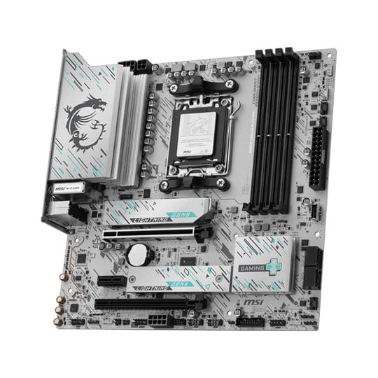MSI B850M GAMING PLUS WiFi AM5 DDR5 PCIe 5.0 MicroATX Motherboard : image 3