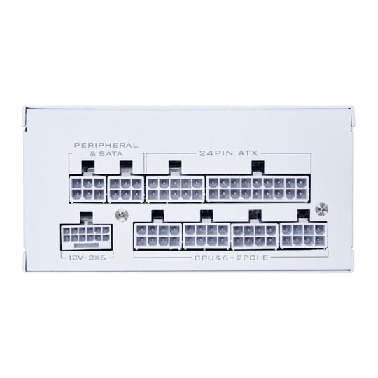 Lian Li SP750 V2 GOLD 750 Watt Fully Modular 80+ Gold PSU/Power Supply White : image 3