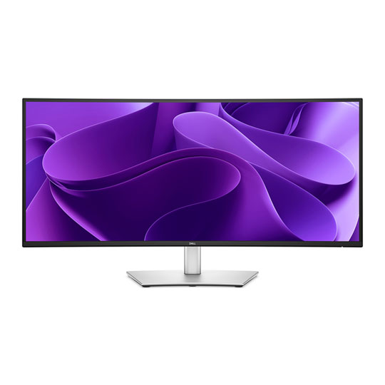 Dell Pro 34 Plus 34" Curved IPS Silver / Black USB-C Hub Monitor with KVM