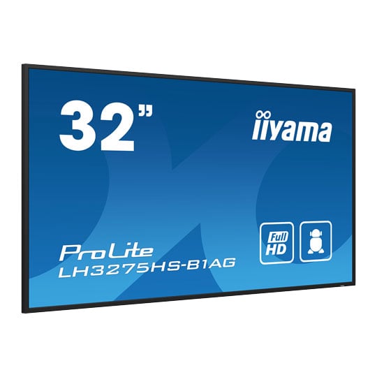 iiyama 32" ProLite LH3275HS-B1AG Professional Digital Signage 24/7 Display iiyama 32" ProLite LH3275HS-B1AG Professional Digital Signage 24/7 Display