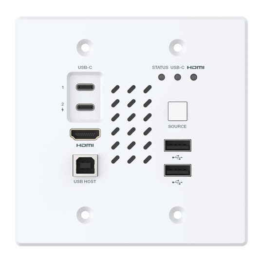 Turtle AV Chaxy 4K Wall Plate TX