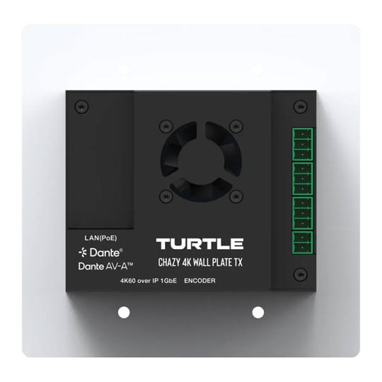 Turtle AV Chaxy 4K Wall Plate TX : image 3