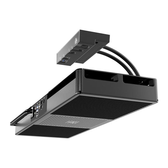 Arctic Senza 5700G Passively Cooled Mini PC for Under Desk