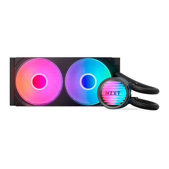 NZXT 240mm Kraken Core RGB Black Intel / AMD CPU Liquid Cooler