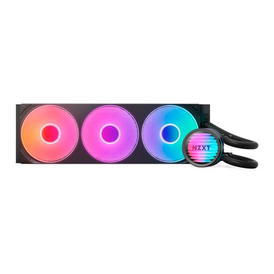NZXT 360mm Kraken Core RGB Black Intel / AMD CPU Liquid Cooler