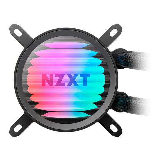 NZXT Kraken Plus 240 RGB - AIO CPU Liquid Cooler - 240mm Radiator - F240 RGB Core Single Frame Fan - Aanpasbaar 1,54 Vierkant LCD-scherm - AMD® AM5, AM4 - Intel® LGA 1851/1700, 1200/115X - Zwart