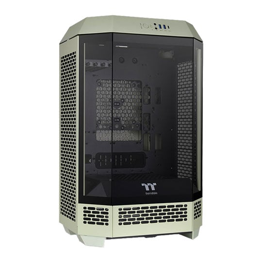 Thermaltake The Tower 300 Matcha Green Micro Tower Tempered Glass PC Gaming Case