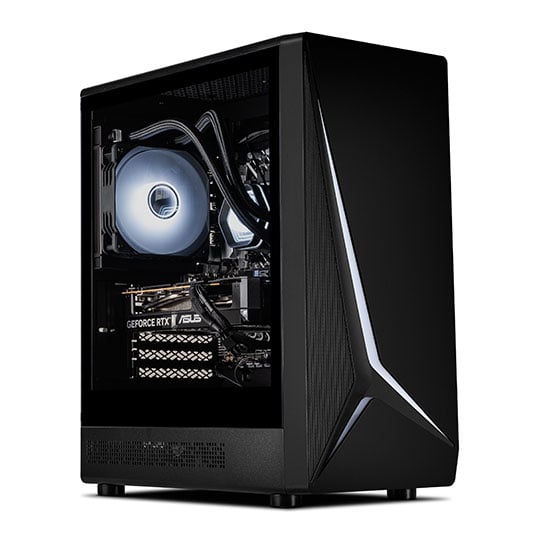 Gaming PC with NVIDIA RTX 5060 8GB and AMD Ryzen 5 7500F