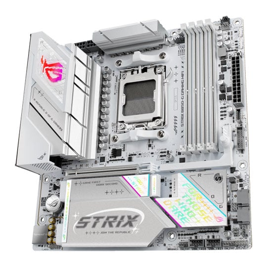 ASUS ROG STRIX B850-G GAMING WiFi AM5 DDR5 PCIe 5.0 Micro-ATX Motherboard : image 3