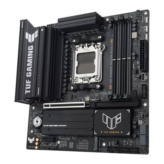 ASUS TUF GAMING B850M-PLUS II AM5 DDR5 PCIe 5.0 Micro-ATX Motherboard : image 3