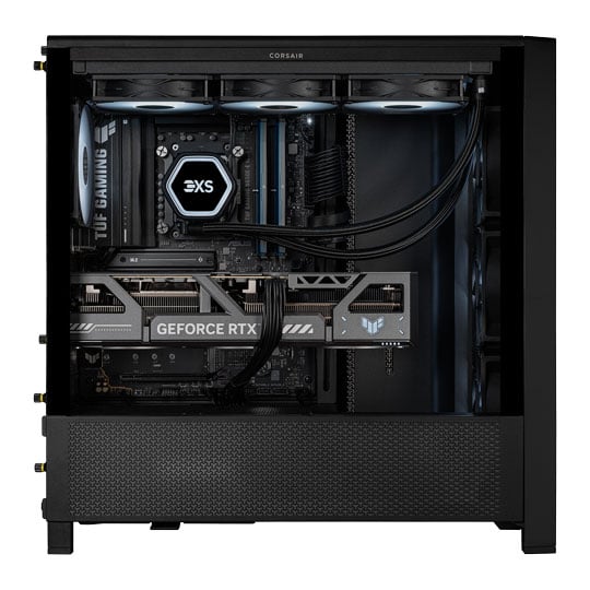 Gaming PC with NVIDIA GeForce RTX 5090 and AMD Ryzen 7 9800X3D