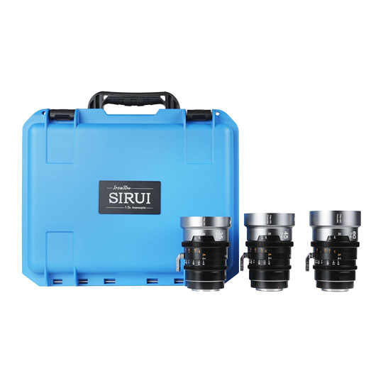Sirui IronStar T1.9 3-Lens Kit (PL/EF Mount)