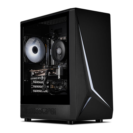 Gaming PC with NVIDIA RTX 5060 Ti 16GB and AMD Ryzen 5 8400F
