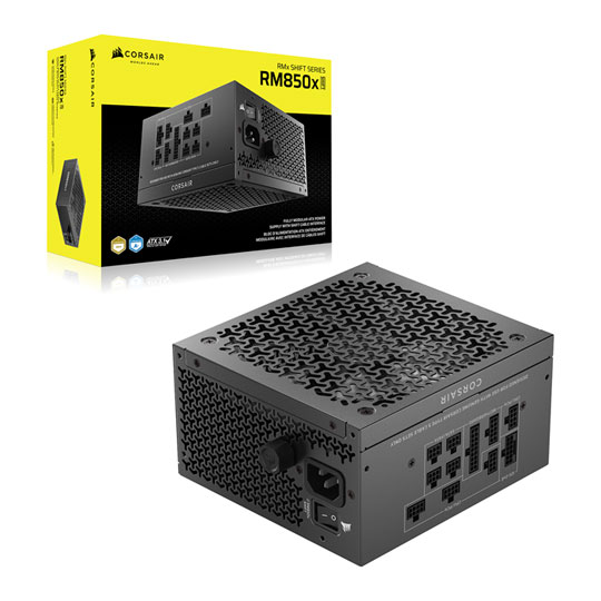 Corsair RM850X SHIFT 2025 850W 80+ Gold PCIE 5.1 Fully Modular ATX 3.1 Power Supply
