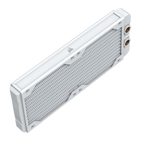 CORSAIR Hydro X Series XR5 240mm V2 White Custom Cooling Radiator CORSAIR Hydro X Series XR5 240mm V2 White Custom Cooling Radiator