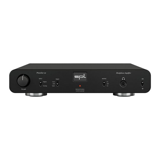 (Open Box) SPL Phonitor se DAC768xs Headphone Amplifier, Black