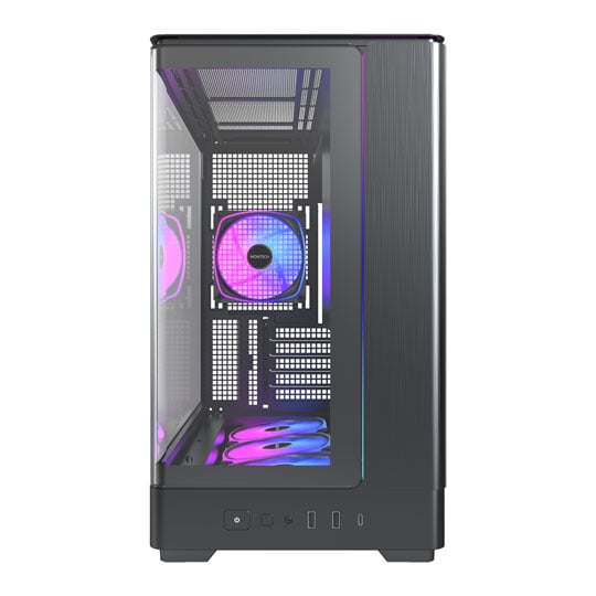 Montech KING 15 PRO ARGB MicroATX Tower Black PC Case