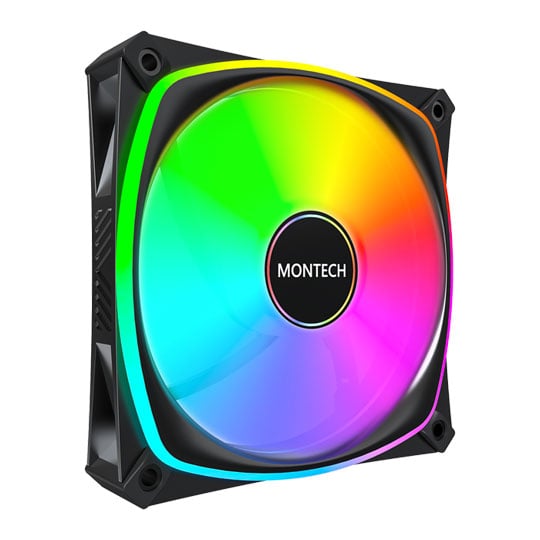 Montech AX120 Pro ARGB 120mm Black PWM Fan
