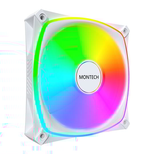 Montech RX120 Pro ARGB 120mm White PWM Fan