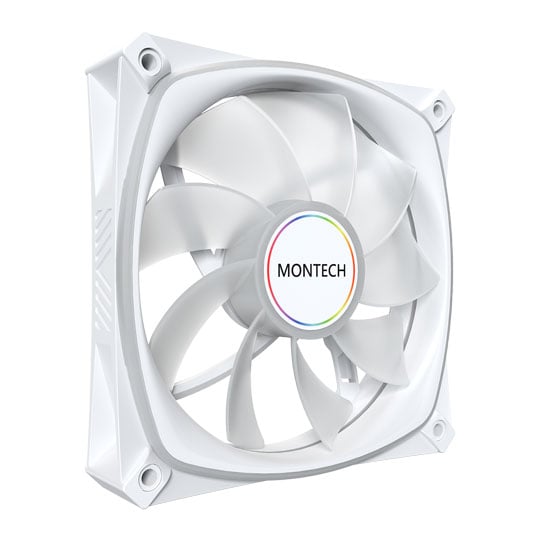 Montech RX120 Pro ARGB 120mm White PWM Fan : image 3