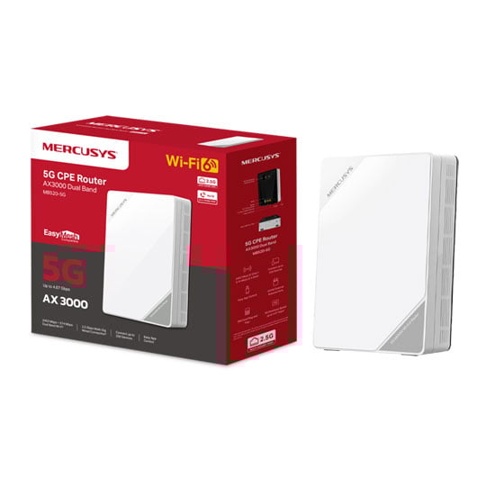 Mercusys MB520-5G 5G AX3000 Dual-Band LTE Wi-Fi Router