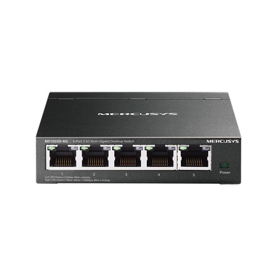 Mercusys MS105GS-M2 5-Port Multi-Gigabit Desktop Switch
