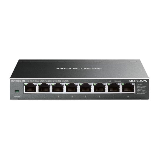 Mercusys MS108GS-M2 8-Port Multi-Gigabit Desktop Switch