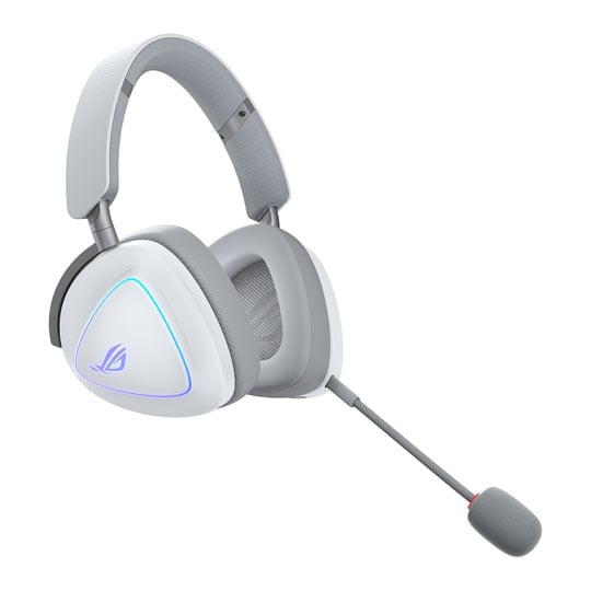Asus ROG Delta II Moonlight White Edition Wireless PC/Console Gaming Headset Asus ROG Delta II Moonlight White Edition Wireless PC/Console Gaming Headset