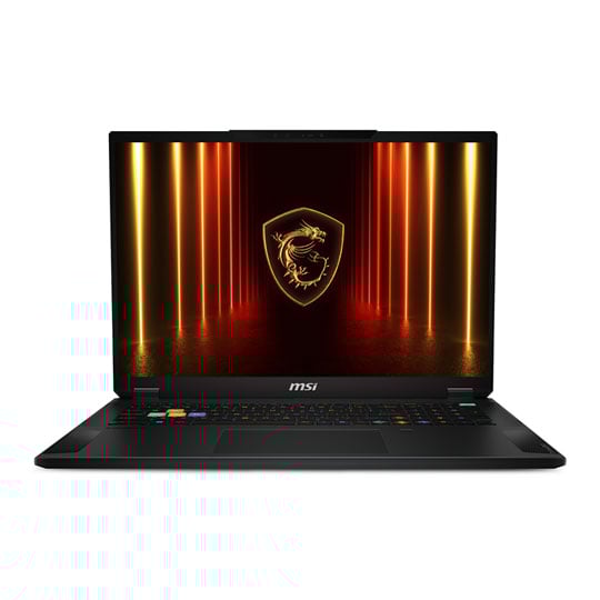 MSI Stealth 18 HX AI QHD+ 240Hz Intel Core Ultra 9 32GB DDR5 RTX 5070 Ti Black Gaming Laptop
