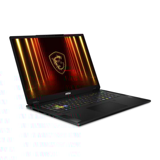 MSI Stealth 18 HX AI QHD+ 240Hz Intel Core Ultra 9 32GB DDR5 RTX 5070 Ti Black Gaming Laptop