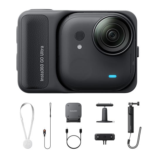 Insta360 GO Ultra Creator Bundle Midnight Black