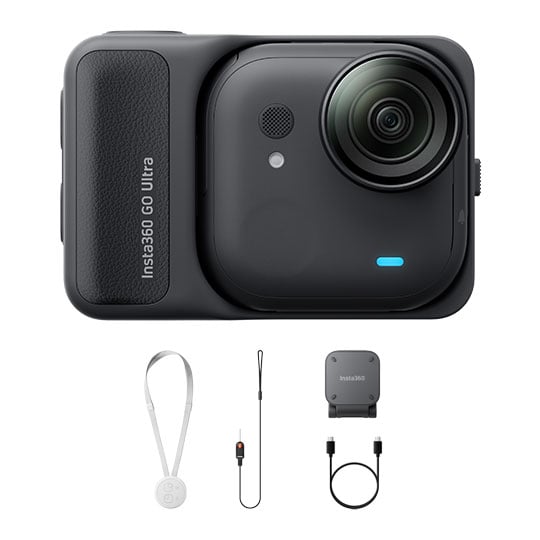 Insta360 GO Ultra Standard Bundle Midnight Black