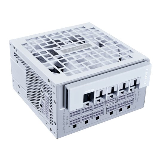 Lian Li RS 1000W Fully Modular 80+ Gold ATX 3.1 White PSU / Power Supply Lian Li RS 1000W Fully Modular 80+ Gold ATX 3.1 White PSU / Power Supply