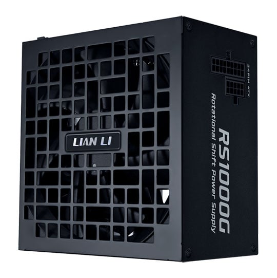 Lian Li RS 1000W Fully Modular 80+ Gold ATX 3.1, Black PSU / Power Supply with Hub Lian Li RS 1000W Fully Modular 80+ Gold ATX 3.1, Black PSU / Power Supply with Hub