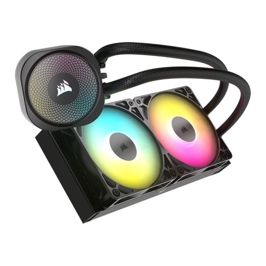 Refurbished CORSAIR NAUTILUS 240 RS iCUE ARGB Intel/AMD CPU Liquid Cooler Black : image 3